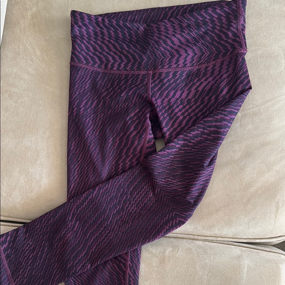 lululemon athletica Purple and Pink Track Pants